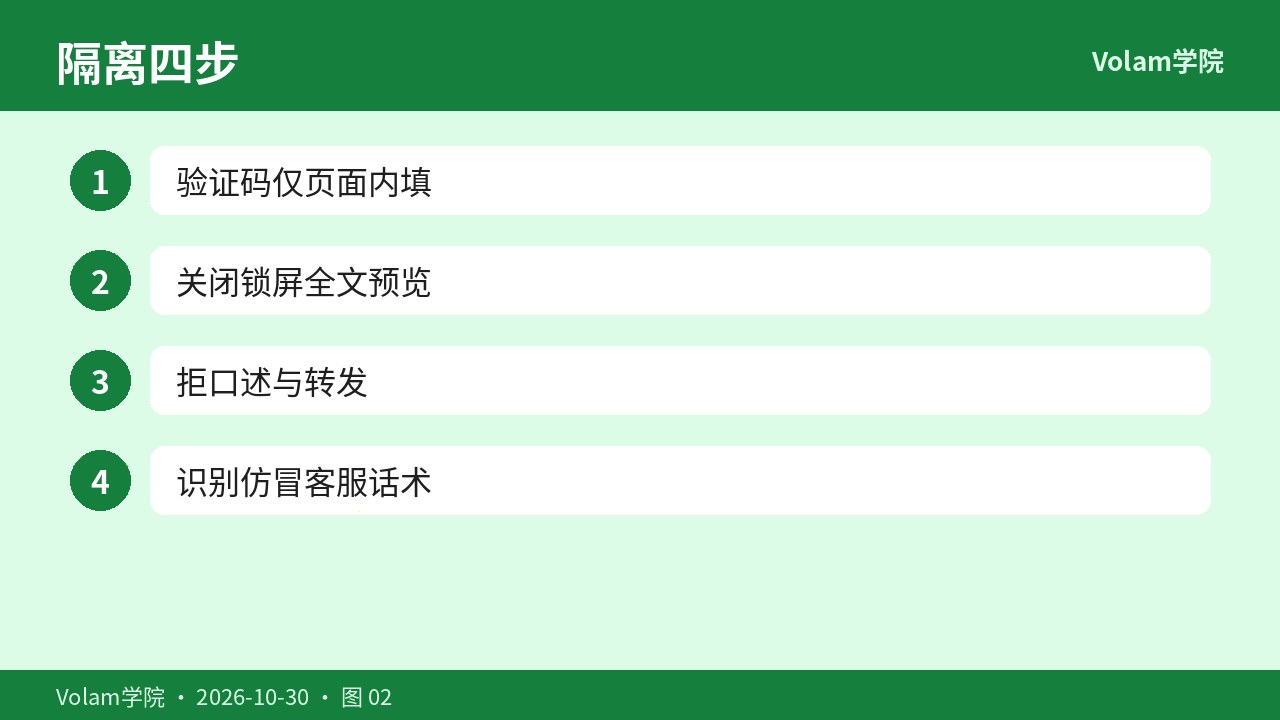 拒口述与通知隐藏四步